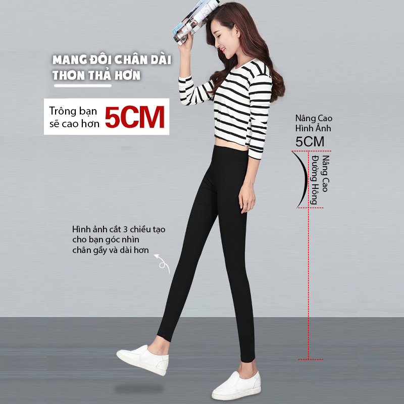 Quần legging nữ đẹp hàn quốc mã TT17 kiểu dáng bó ống chất liệu vải cao cấp cho dân văn phòng đi làm