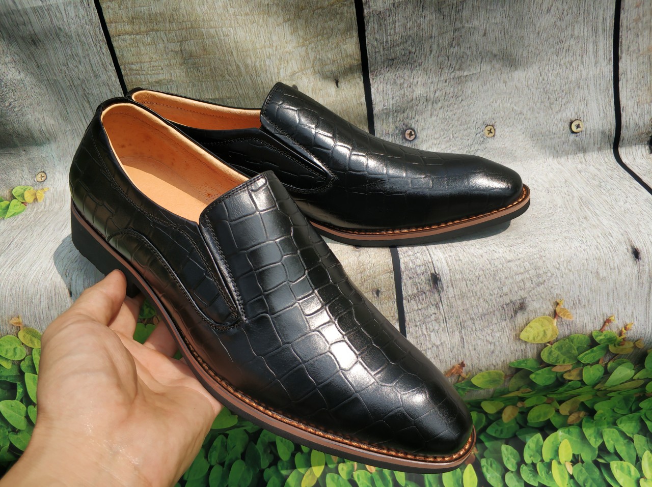 Giày lười nam lịch lãm sang chảnh -gl005