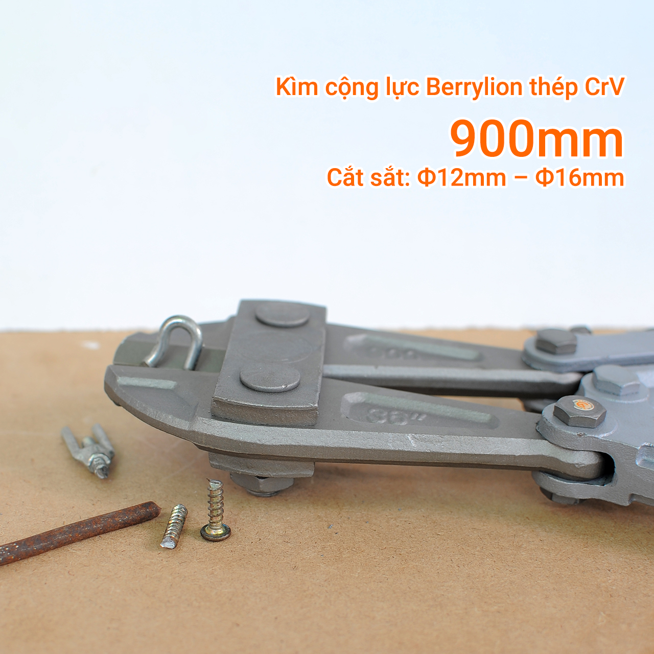 Kìm cộng lực cắt sắt Berrylion 900mm thép CrV