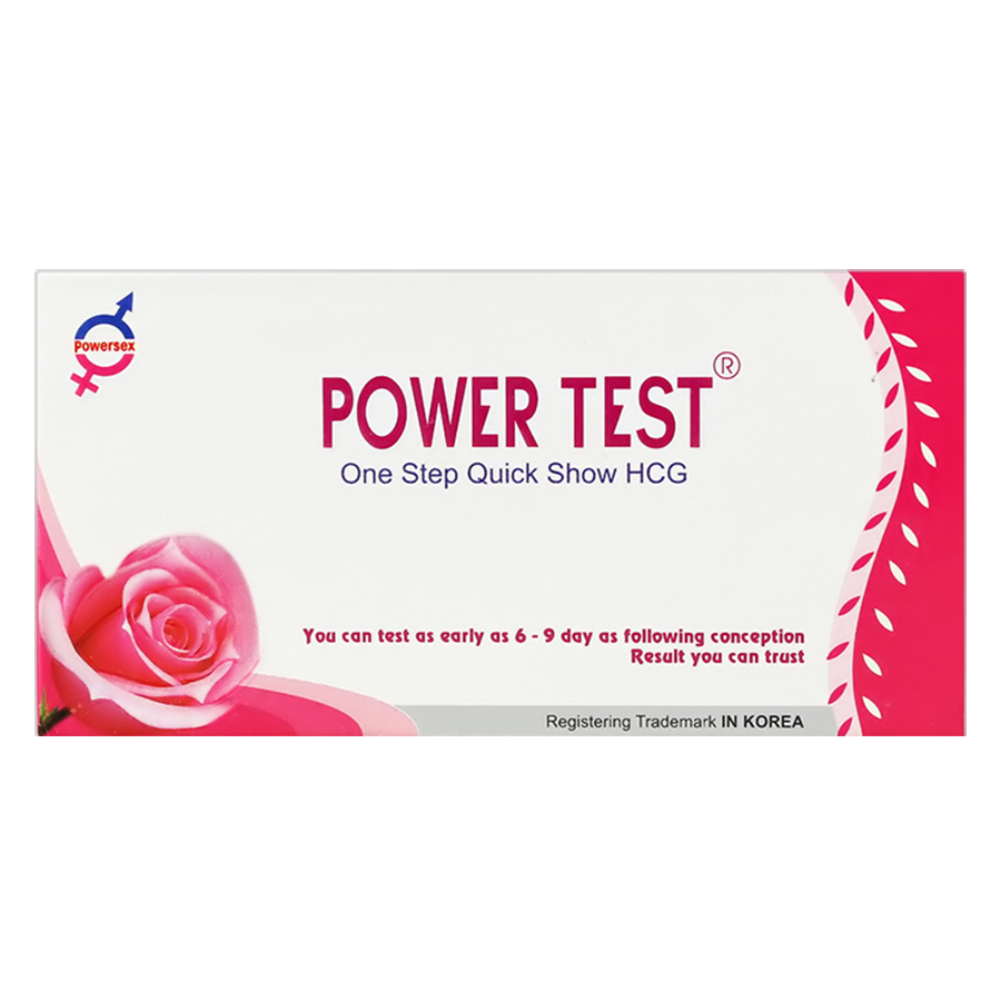 Que Thử Phát Hiện Thai Sớm Powertest 3Mm