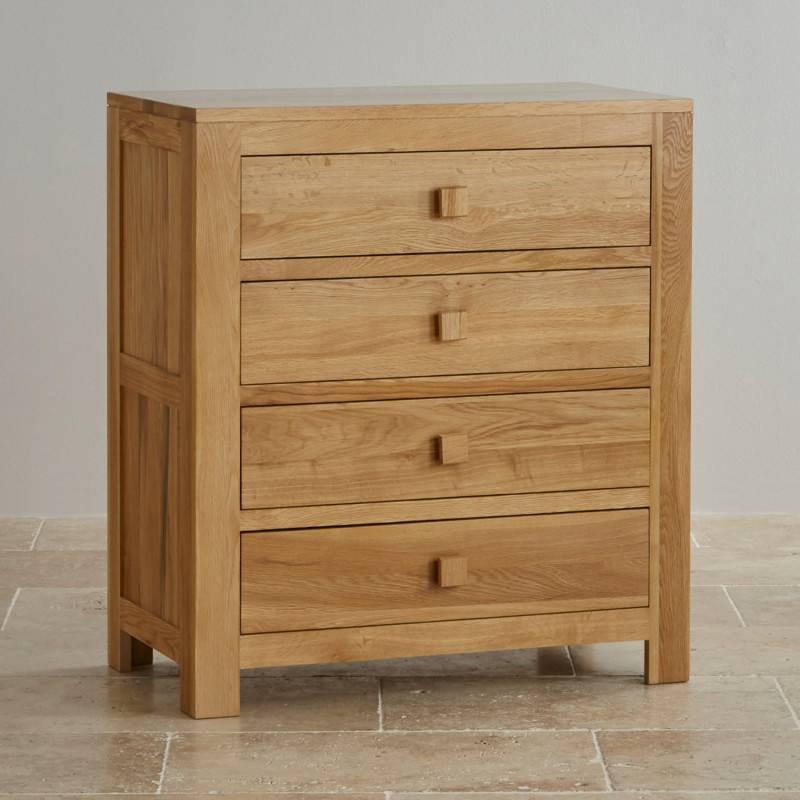 Tủ 4 Ngăn Kéo Oakdale Gỗ Sồi Ibie BSK4DALO