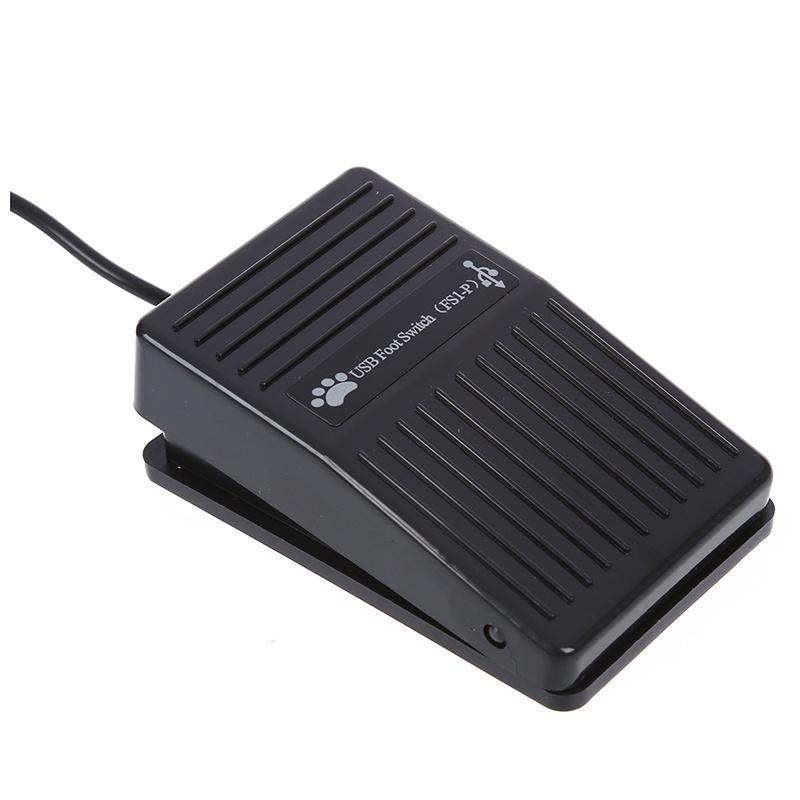 Công Tắc Bàn Đạp Chân USB Điều Khiển Bằng Chân Hỗ Trợ Chơi Game Trên Máy Tính PC Mới USB