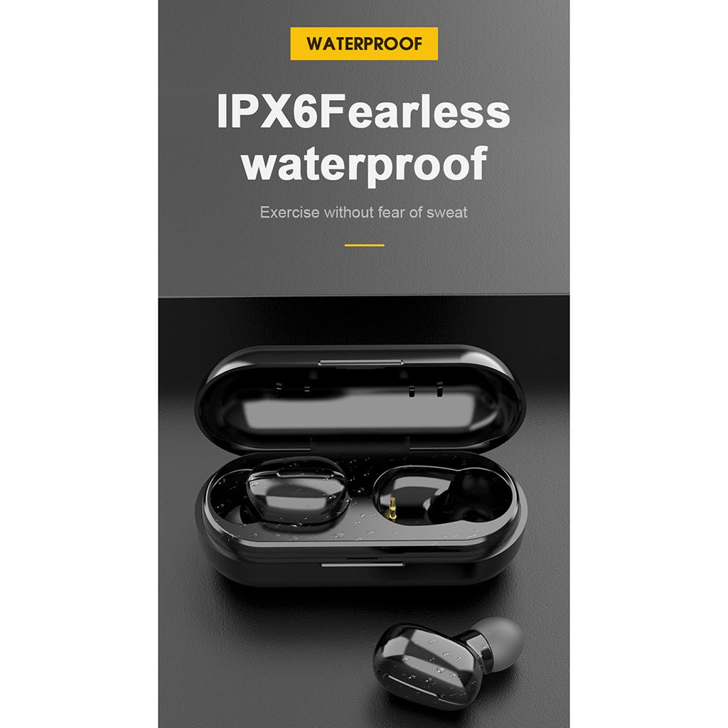 Bluetooth Wireless Earbuds, L13 TWS Wireless Earbud Headphones in-Ear Earphones with Charging Case