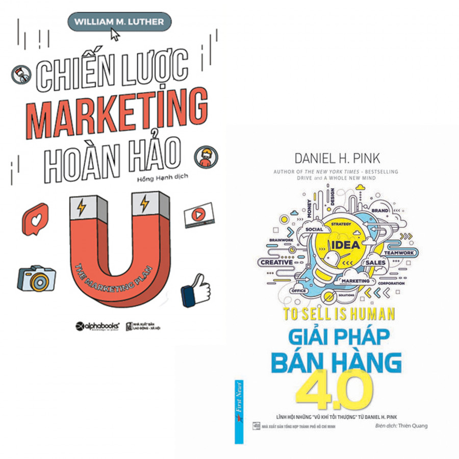 Combo Giải Pháp Bán Hàng 4.0 Hiệu Quả : Chiến Lược Marketing Hoàn Hảo + Giải Pháp Bán Hàng 4.0