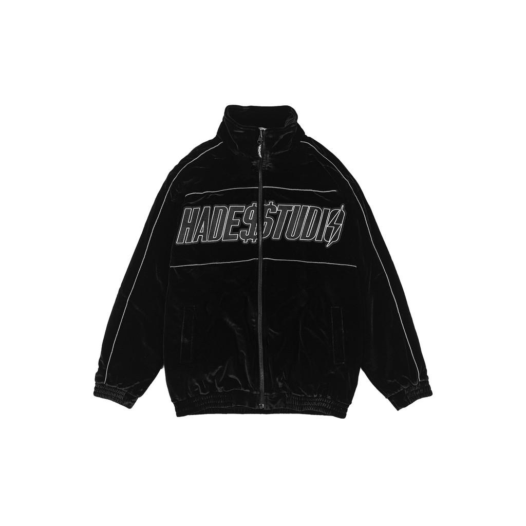 Áo khoác dù nam mẫu Hades đen unisex form rộng - SHOP MAYLAN