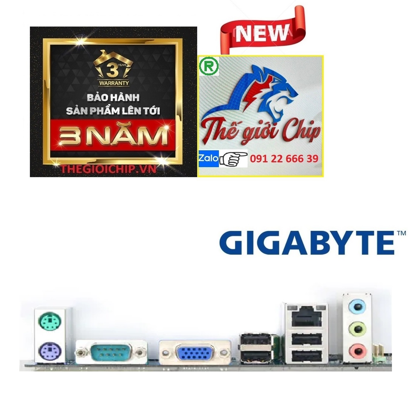 Bo Mạch Chủ (Mainboard) Gigabyte G41/Ram DDr3- HÀNG CHÍNH HÃNG