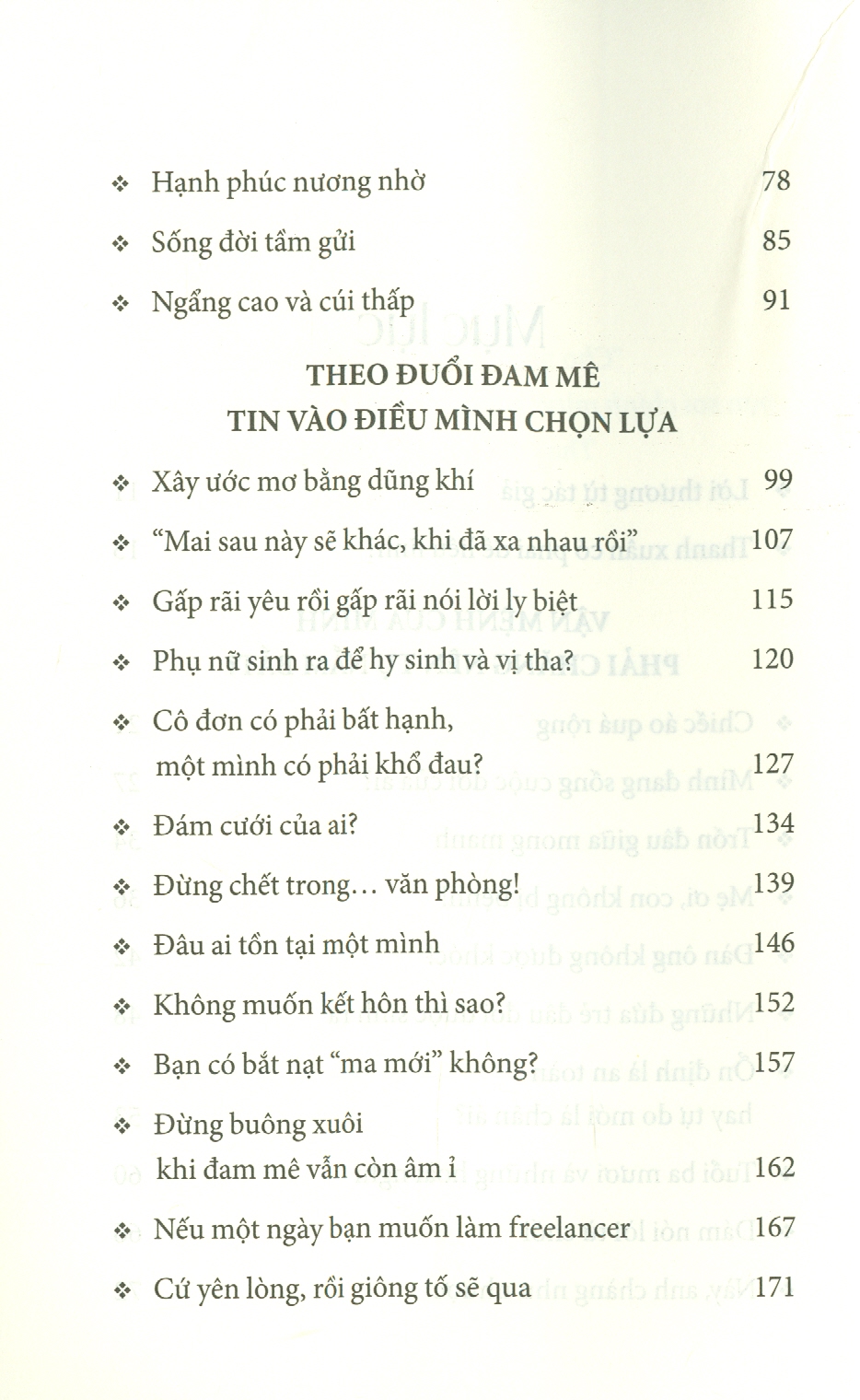 Mình Đang Sống Cuộc Đời Của Ai?