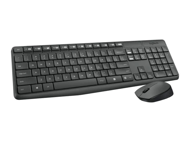 Bộ bàn phím - Chuột Logitech MK235 - Hàng Chính Hãng - Bảo Hành 12 Tháng