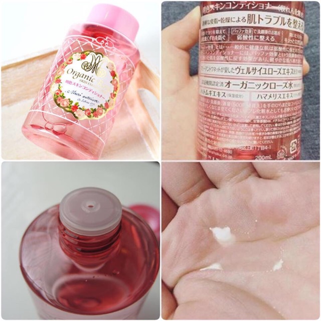 NƯỚC HOA HỒNG DƯỠNG DA MEISHOKU ORGANIC ROSE SKIN CONDITIONER