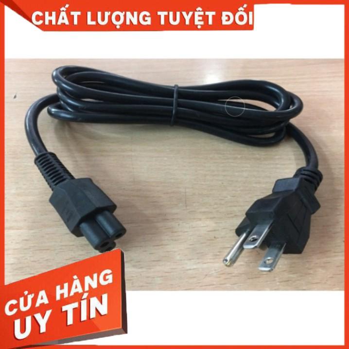 Dây Nguồn Laptop Dẹt Dài 1.5m. Dây nguồn dẹt cắm cho adapter Laptop, adapter nguồn