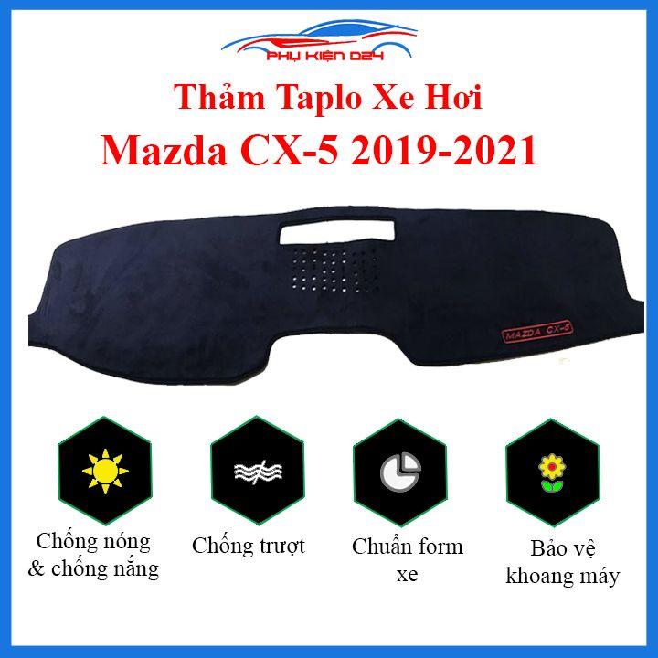 Thảm taplo Mazda CX5 2019-2020-2021-2022 chống nắng nóng làm mát xe mở rộng tầm nhìn