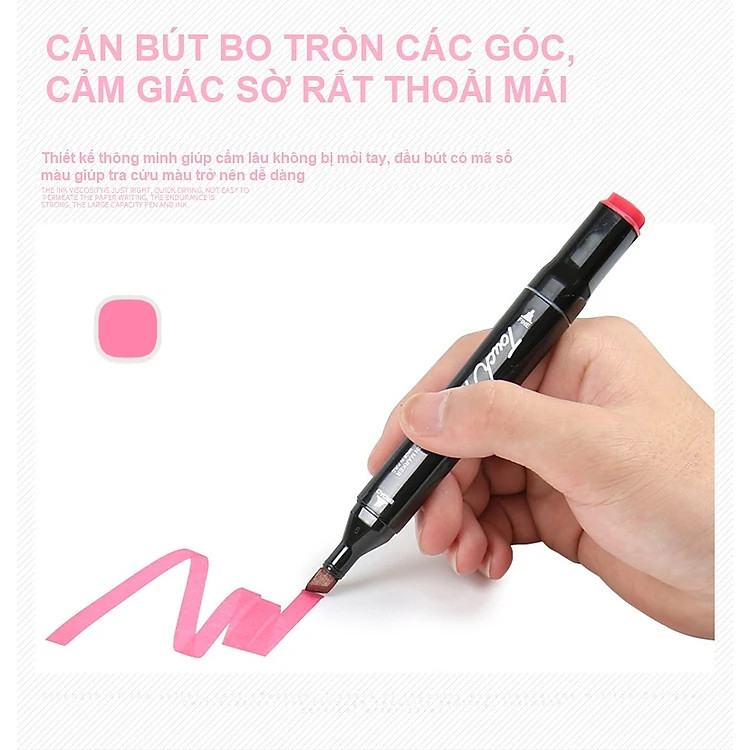 Bộ Bút 30 Màu Touch Chuyên Nghiệp - Hàng chính hãng