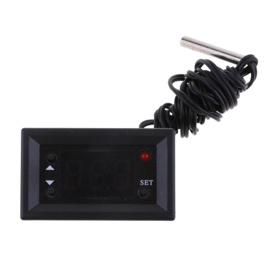 Digital Thermometer 1 Channel 10A Relay Temperature Thermal Control Switch