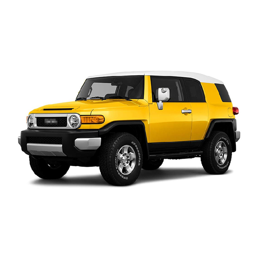 01 chiếc Logo chụp mâm, ốp lazang bánh xe ô tô Toyota FJ-CRUISER đời 2006-2010 mã TY-125