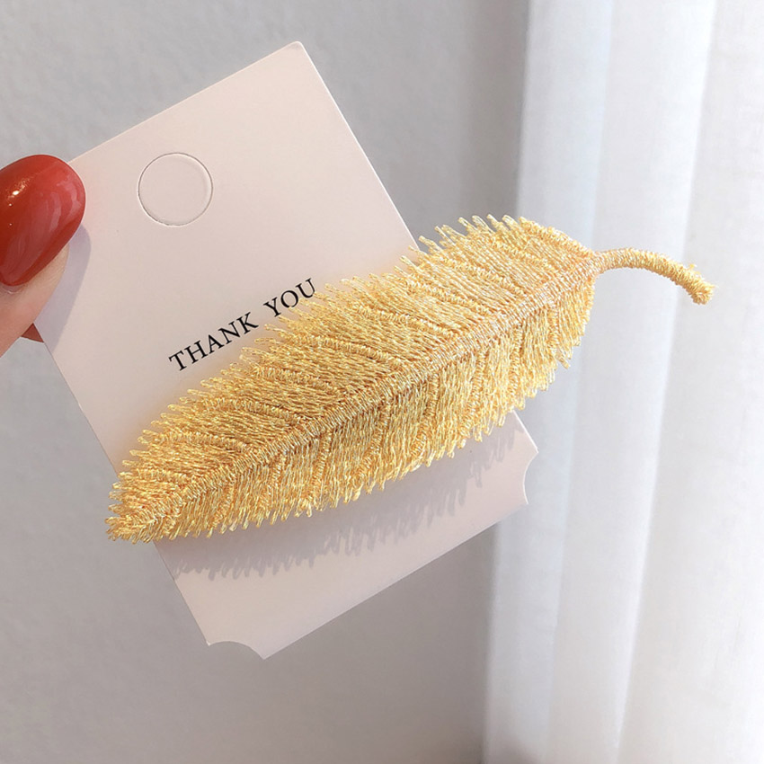 Kẹp tóc mái hình lá NASI xinh xắn dễ thương kẹp tóc cute nữ
