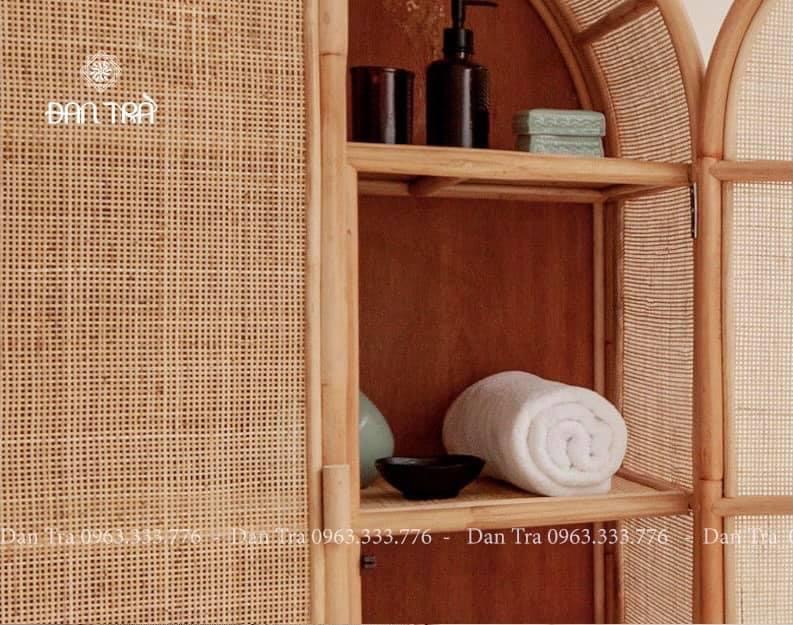 Tủ Mây Đựng Quần Áo, Tủ Vòm Mây Tre Cao Cấp, Kệ Mây Tre, Bàn Ghế Mây Tre ĐAN TRÀ