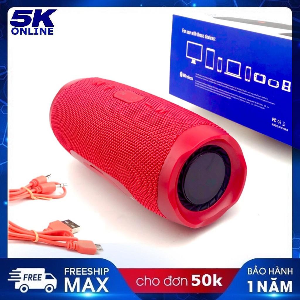 Loa bluetooth nghe nhạc Charge 4 không dây âm bass đỉnh cao, sử dụng được usb thẻ nhớ và cổng aux 3.5