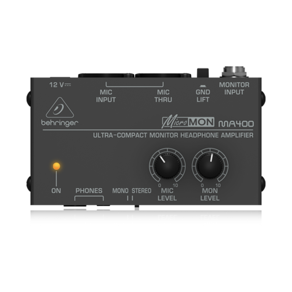 Behringer Micromon MA400 - Bộ Khuếch Đại Tai Nghe Kiểm Âm Nhỏ Gọn Cho Studio - Hàng chính hãng