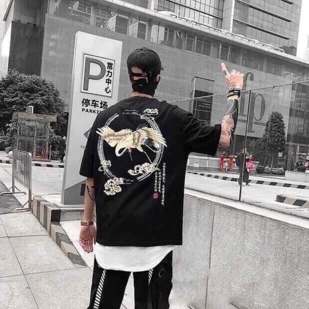 Áo Thun Tay Lỡ Unisex Freesize từ 40-70kg