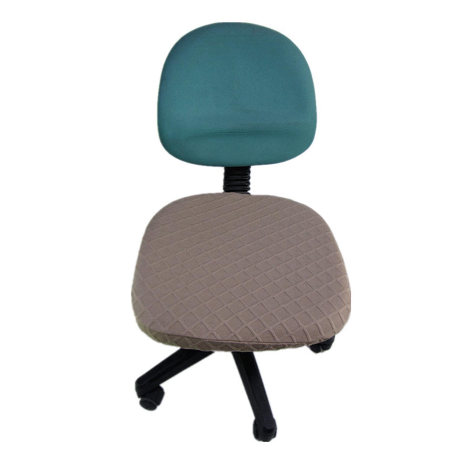 Stretch Jacquard Computer Chair Seat Cover Durable Fabric