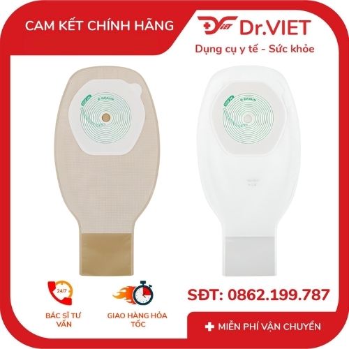 Túi phân 1 mảnh khóa kẹp PROXIMA - 20 Túi