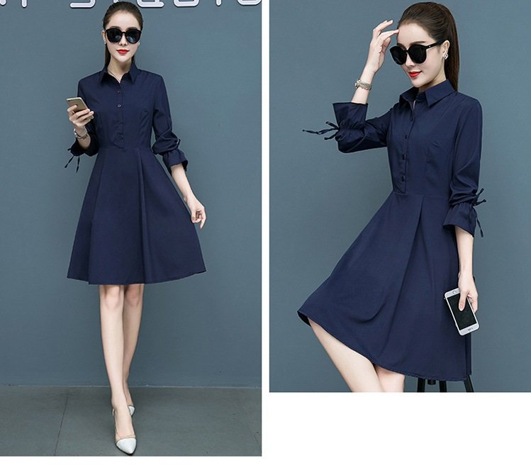 Đầm sơ mi nữ công sở ARCTIC HUNTER AH52