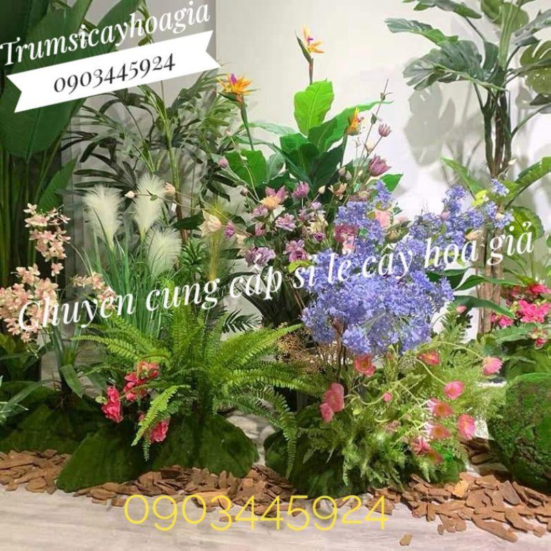 Cây Thiên Điểu 3 Nhánh cao 1m45 -Cây Giả