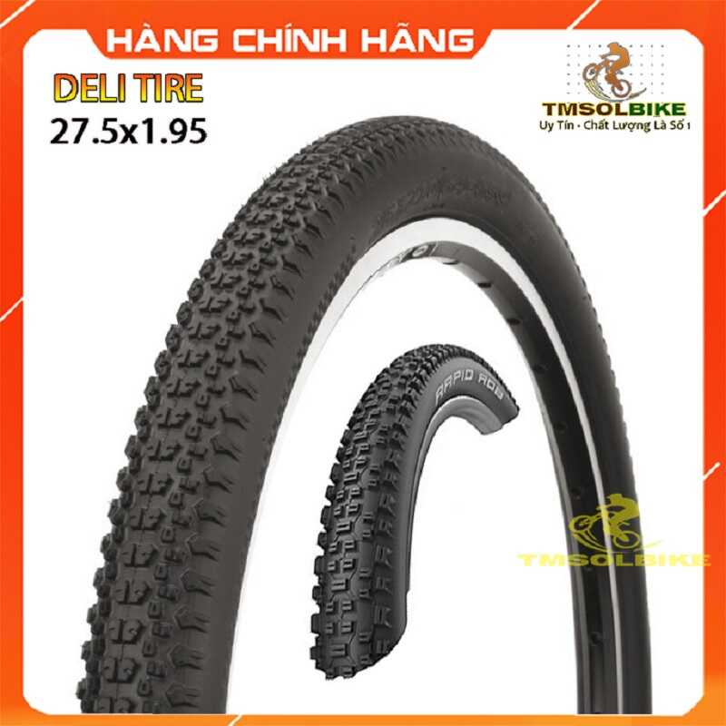 1 Vỏ 1 Ruột Xe Đạp 27.5×1.95 Lốp Xe Đạp 48-584 27.5×1.95