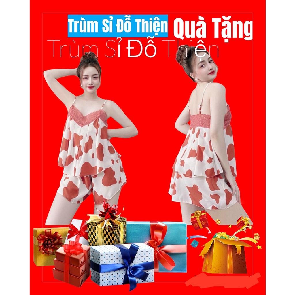 Set đồ nữ, bộ ngủ 2 dây, mặc nhà vải lụa mango phối ren quyến rũ nhiều màu cho các bạn nữ sexy