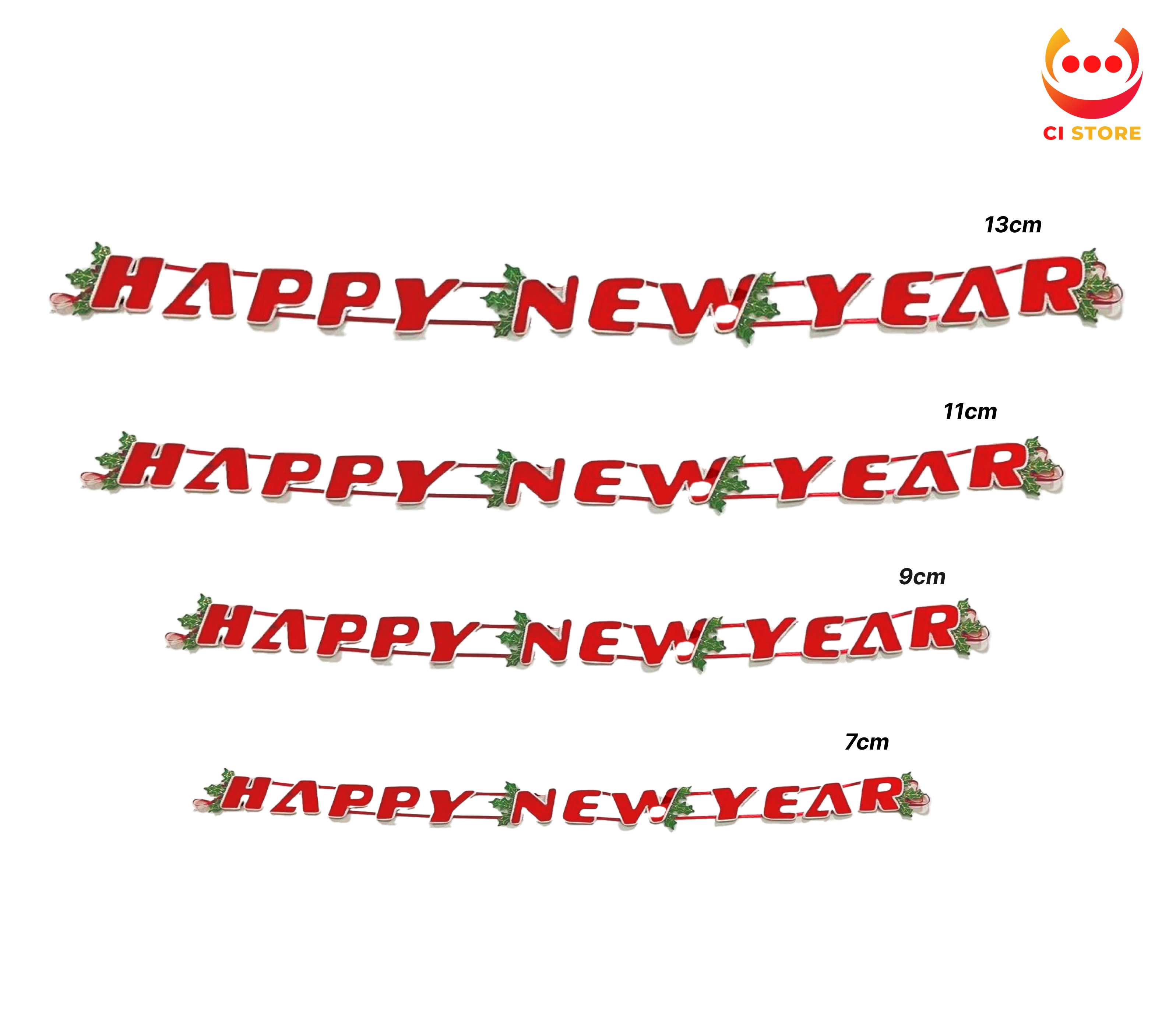 DÂY TREO GIÁNG SINH NOEL VÀ CHÚC MỪNG NĂM MỚI