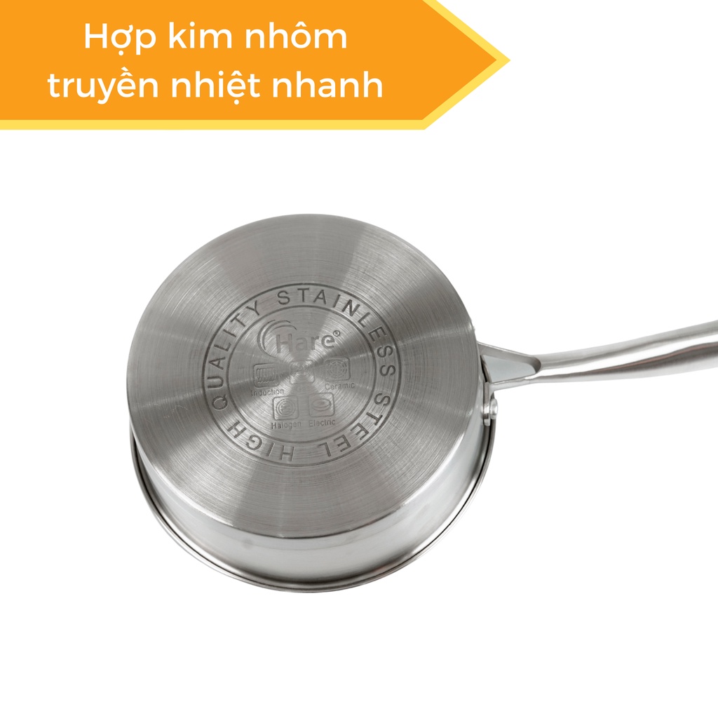 Chảo chống dính Inox có từ HR-P20IH (20cm) - thương hiệu Hare -  lỗi 1 đổi 1