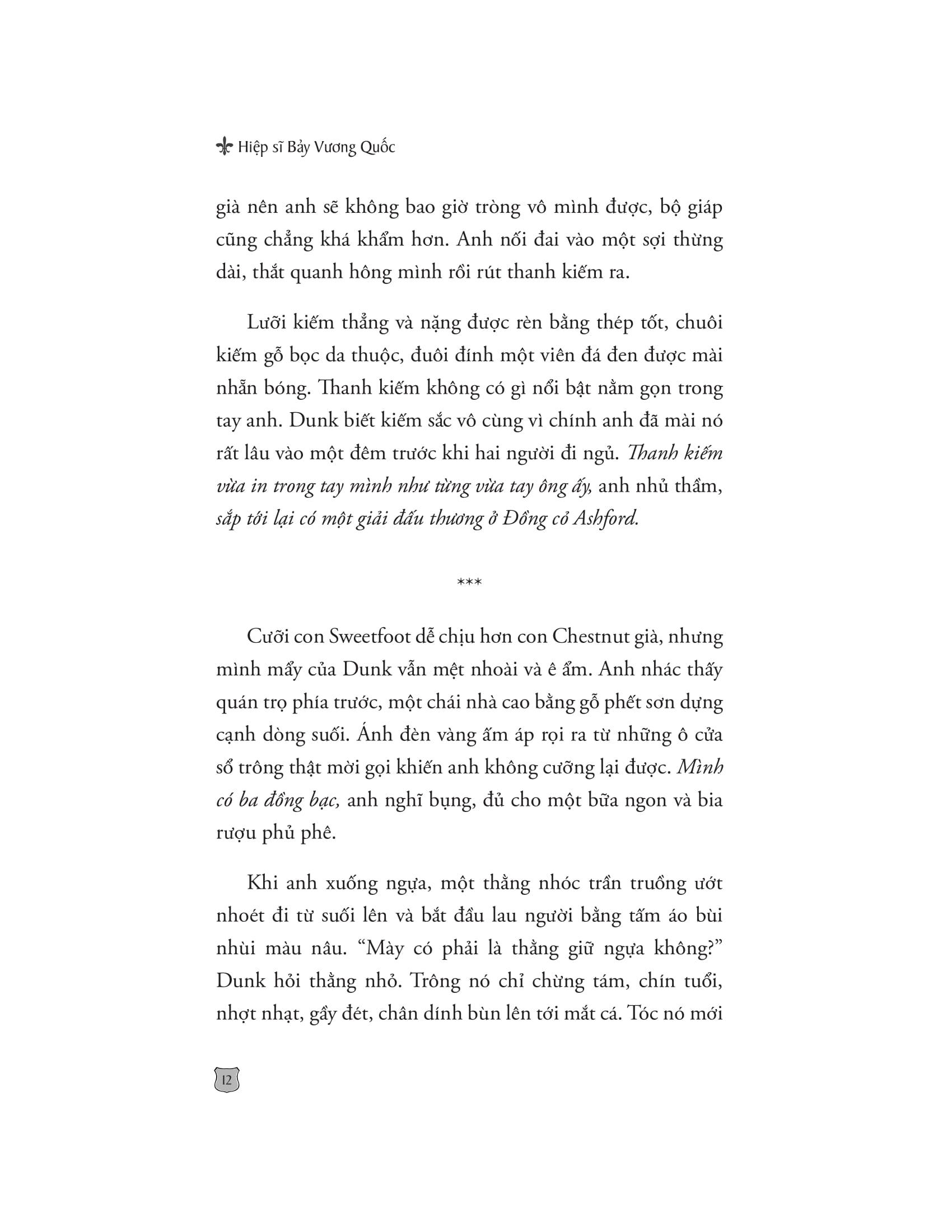 Sách - A Knight Of The Seven Kingdoms - Hiệp Sĩ Bảy Vương Quốc