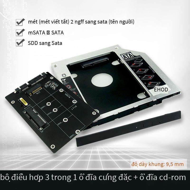 Vận chuyển nhanh M.2 trạng thái rắn NGFF và khoang ổ đĩa quang đa năng MASTA sang SATA