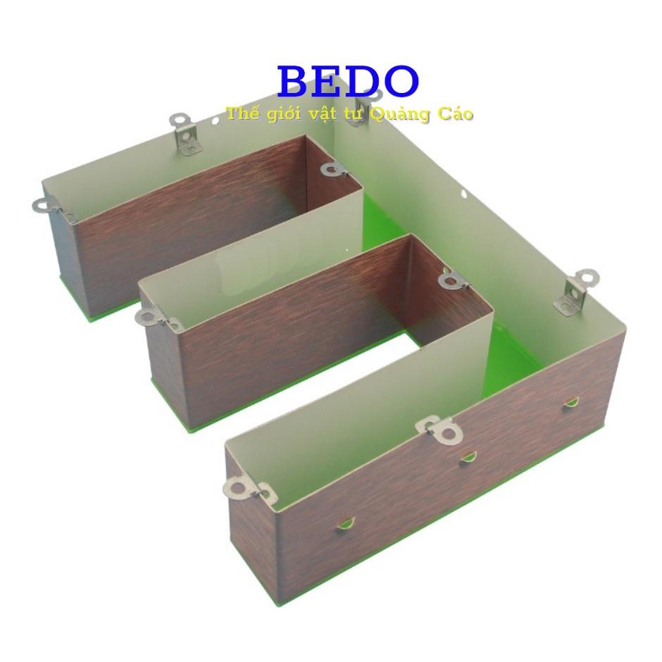 Combo 1000c ke đỡ hậu chữ nổi vuông ừa đỡ hậu chữ vừa làm tai tắt vít cố định chữ vào biển