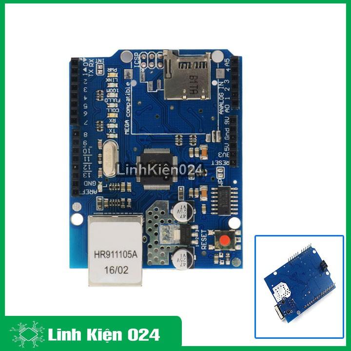 Module Ethernet W5100 chất lượng cổng SPI điện áp 5VDC