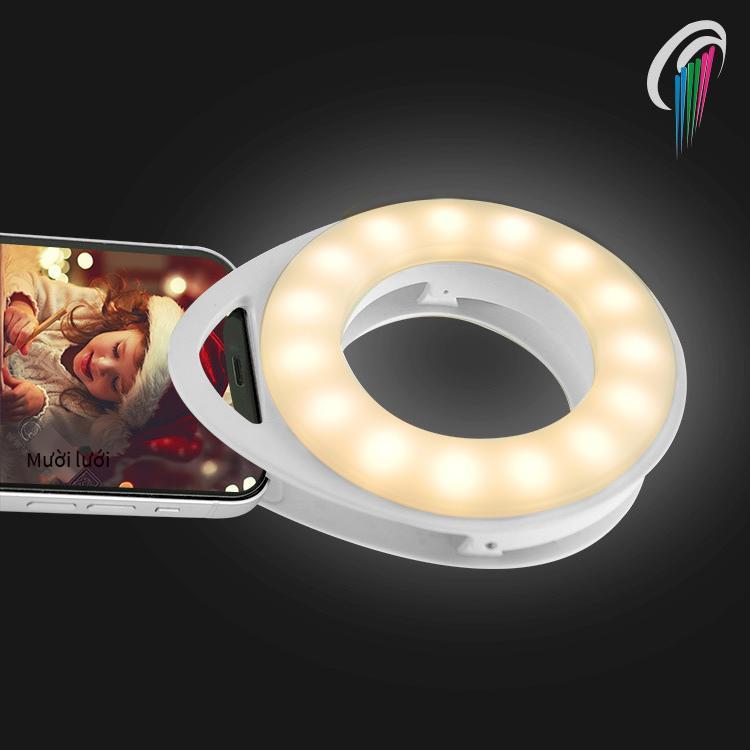 Giá đặc biệt cho điện thoại di động selfie lấp đầy ánh sáng kẹp sạc điện thoại di động Đèn LED trực tiếp làm đẹp điện thoại di động đèn ba tốc độ lấp đầy ánh sáng