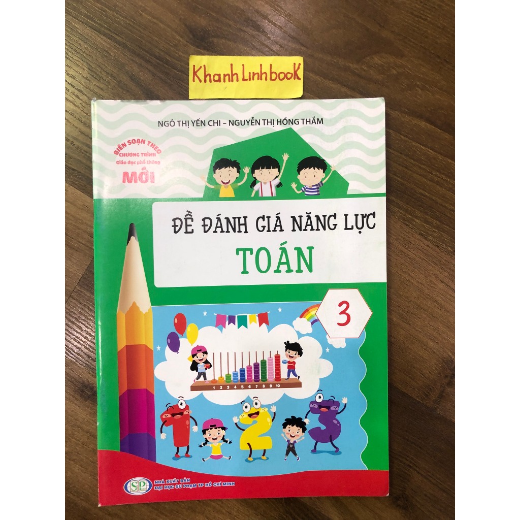 Sách - Đề đánh giá năng lực Toán 3 (KP)