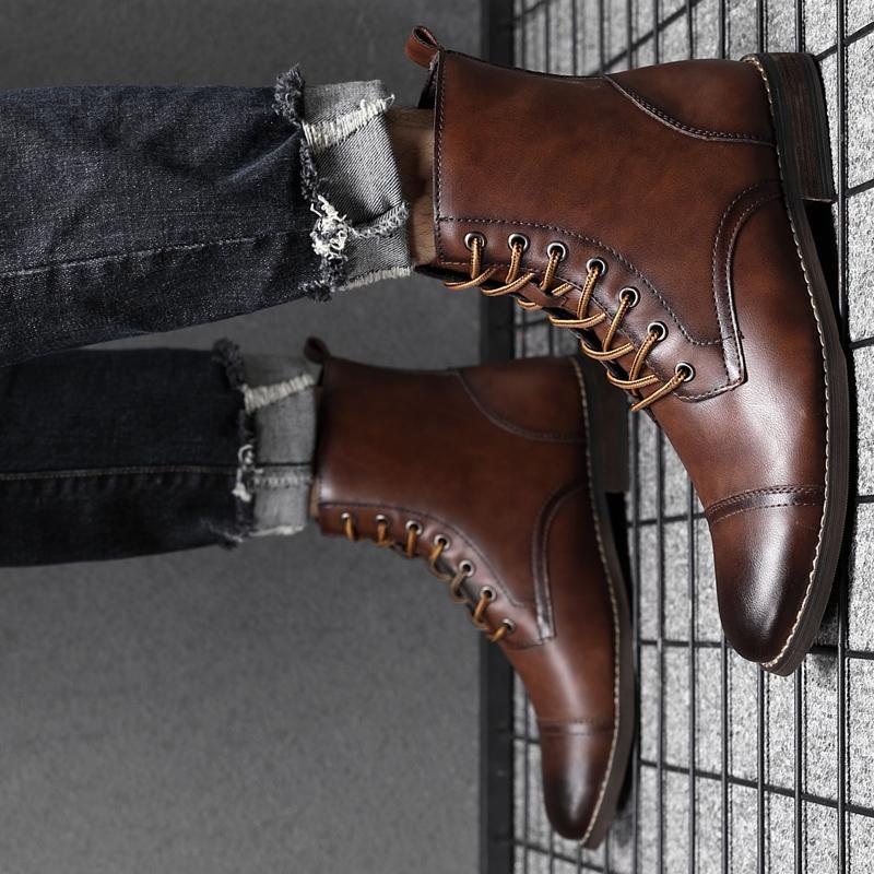 Khuyến mại Martin boots ins giày đôi giày thường ưu đãi mới nhất tăng chống trượt