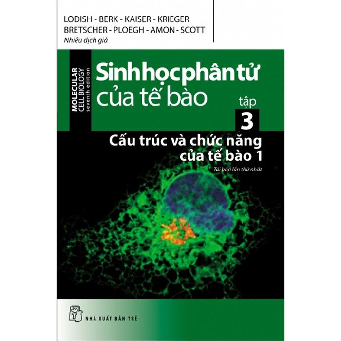 (Ấn bản mới nhất) MOLECULAR CELL BIOLOGY - SINH HỌC PHÂN TỬ CỦA TẾ BÀO (Tập 1-2-3-4-5) - (bộ 5 cuốn, bìa mềm)