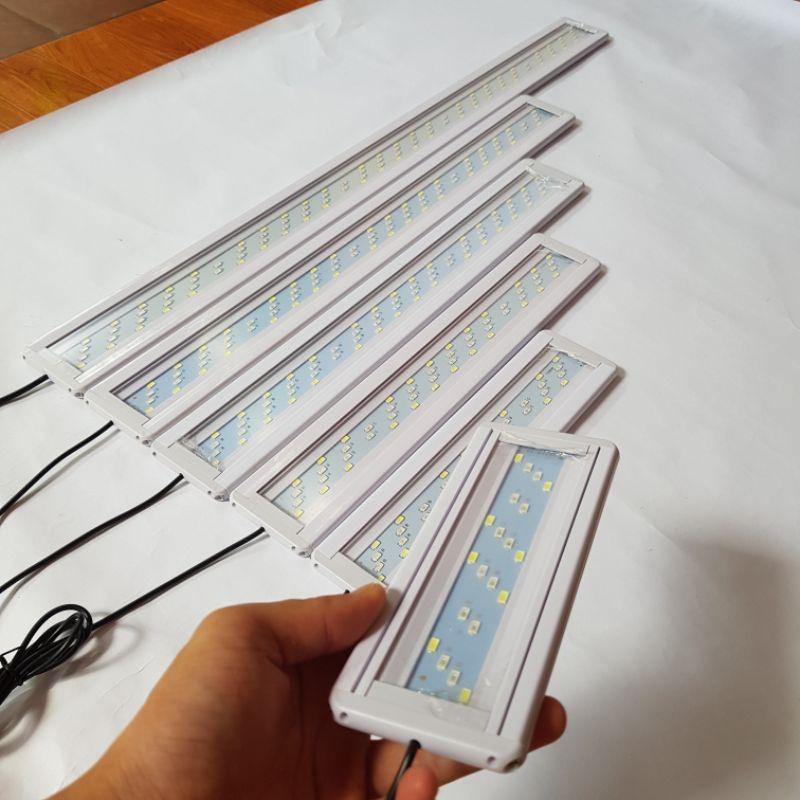 Đèn LED bể cá cảnh LED đổi 3 màu loại 20-90cm , Đèn LED hồ cá đèn LED hồ thủy sinh, LED siêu sáng LED siêu mỏng