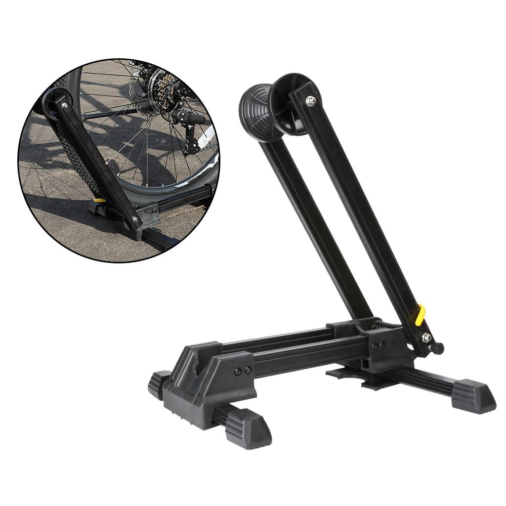 Bike Floor Parking Rack Bicycle Storage Organizer Stand Garage in/Outdoor