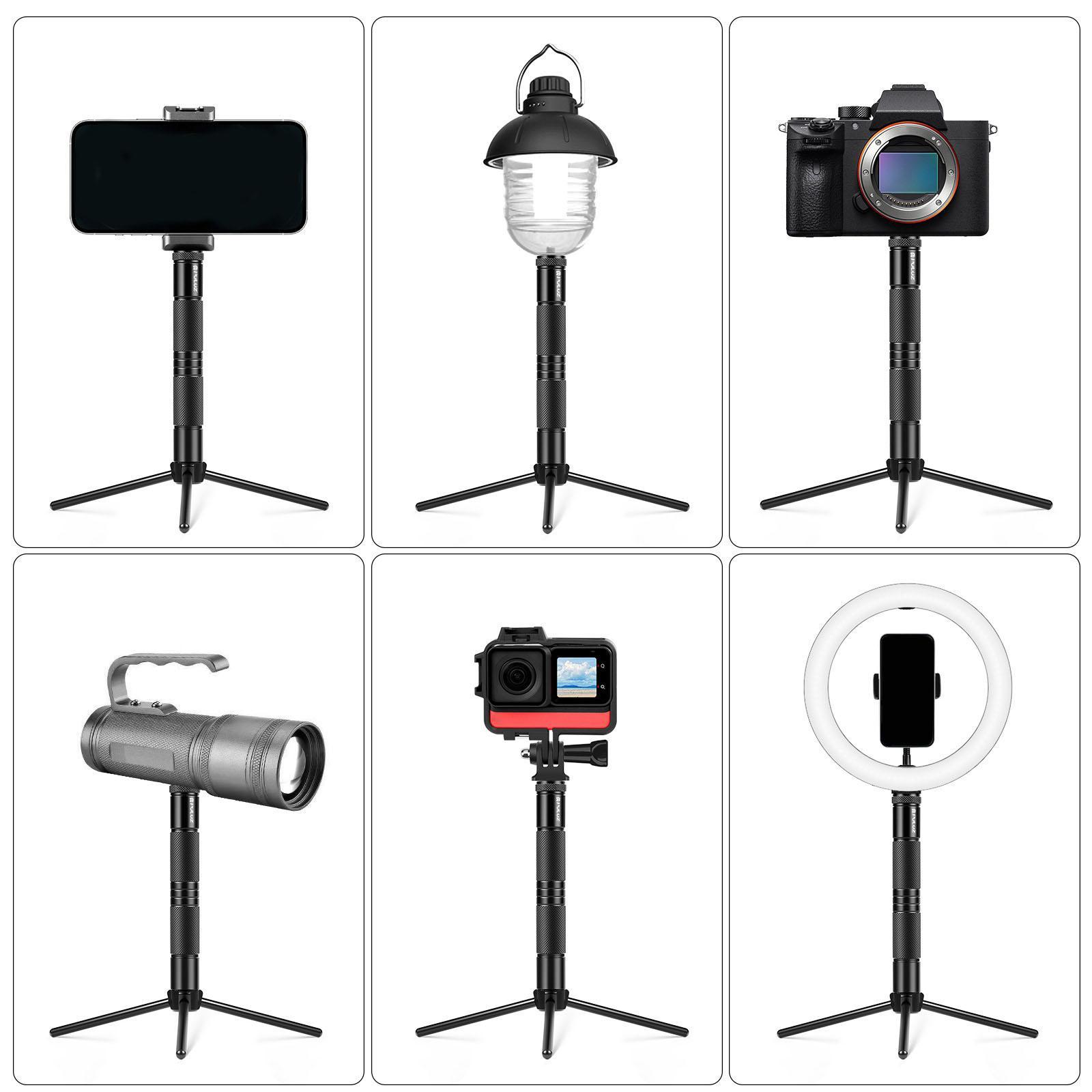 Camera Phone Tripod Mount Holder Stabilizer Flexible for Smartphone Vlogging