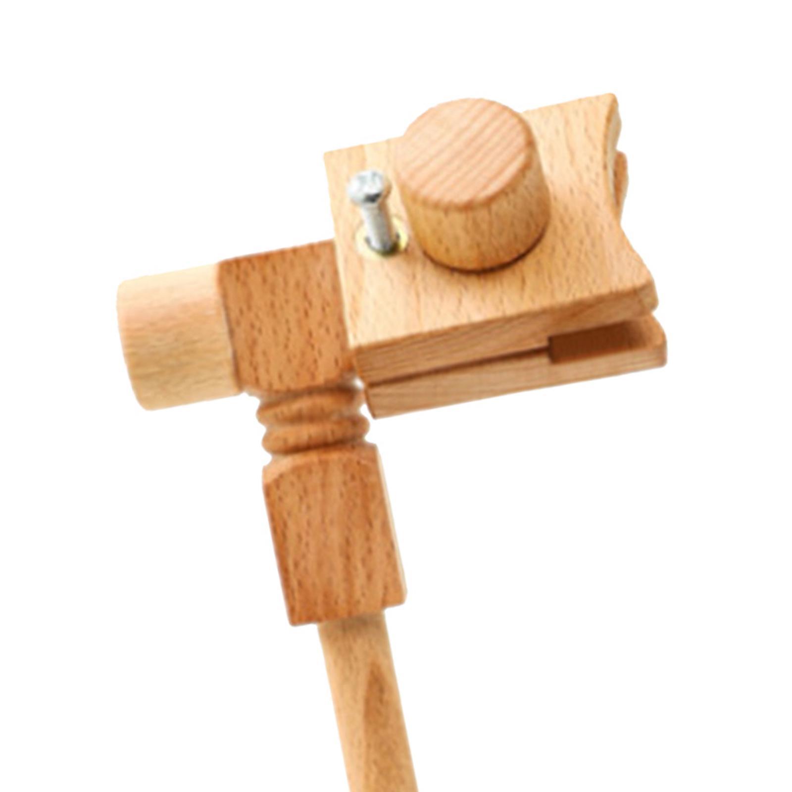 Wooden Frame Cross Stitch Embroidery Hoop Holder  Needlework Sewing Tool