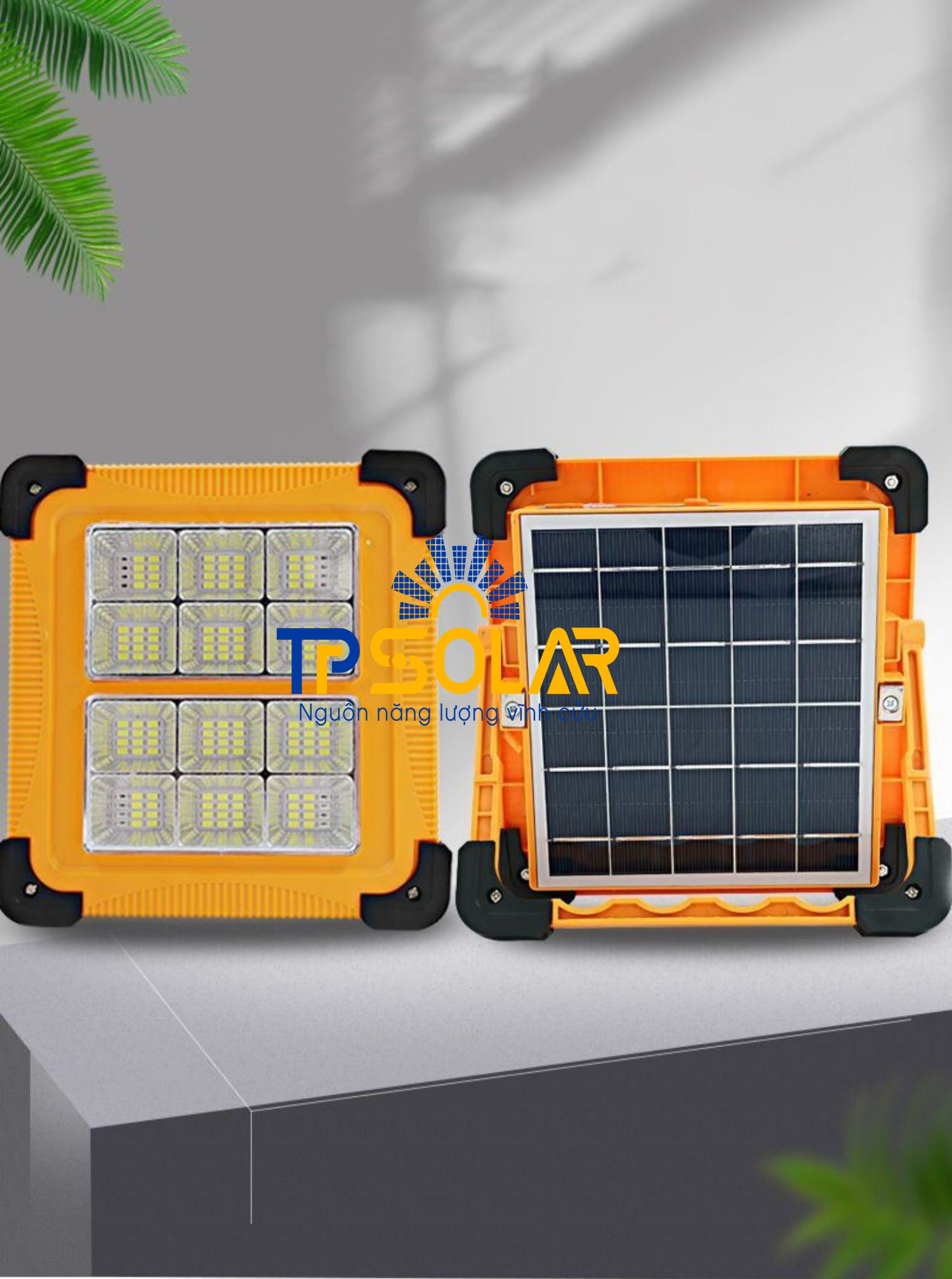 Đèn Pin Đa Năng Cầm Tay Năng Lượng Mặt Trời TP Solar TP-X150 Công Suất 150W 4 Chế Độ Sáng, Chống Nước IP65