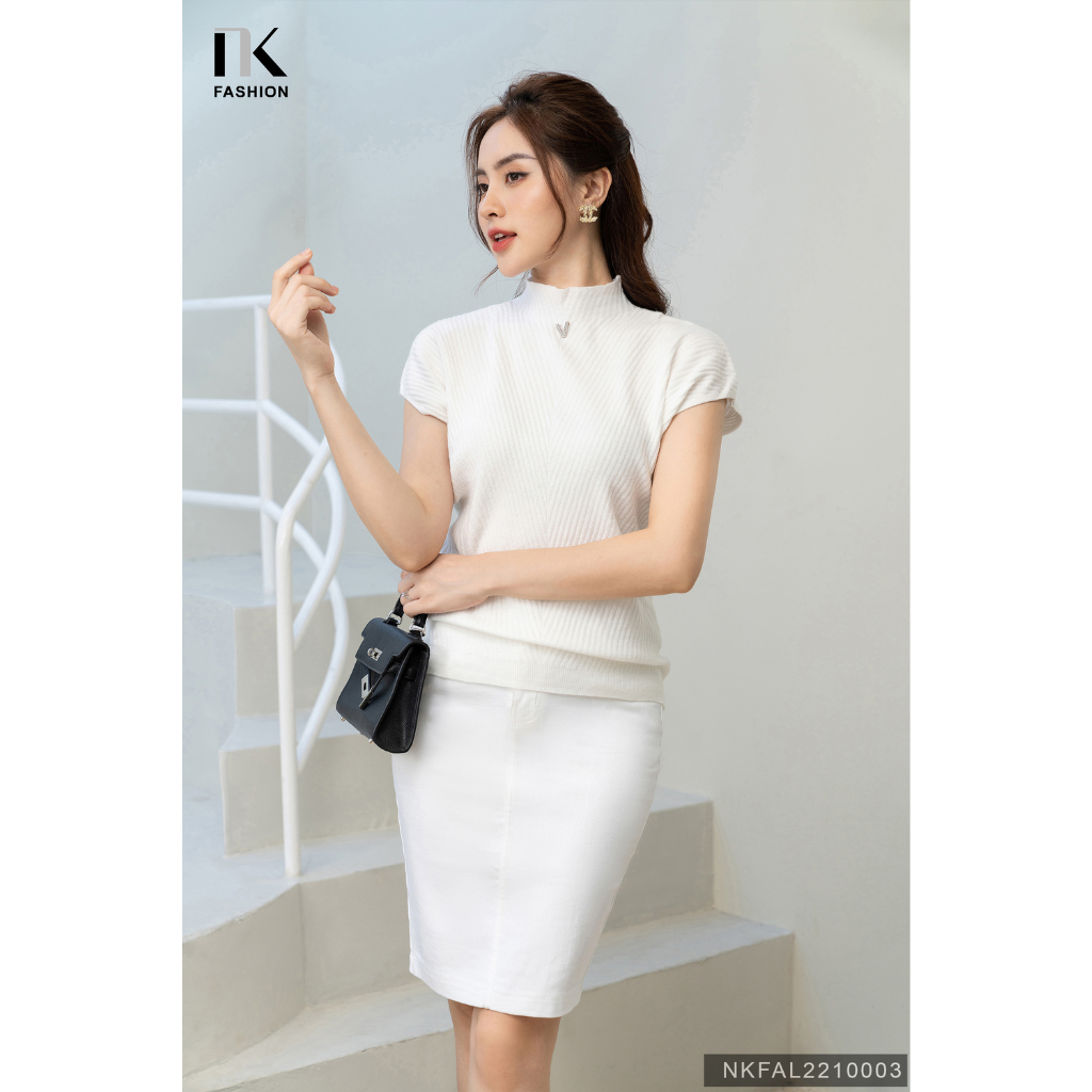 Áo Len Tay Dơi NK FASHION NKFAL2210003 Chất Len Cao Cấp, Thoáng Mát