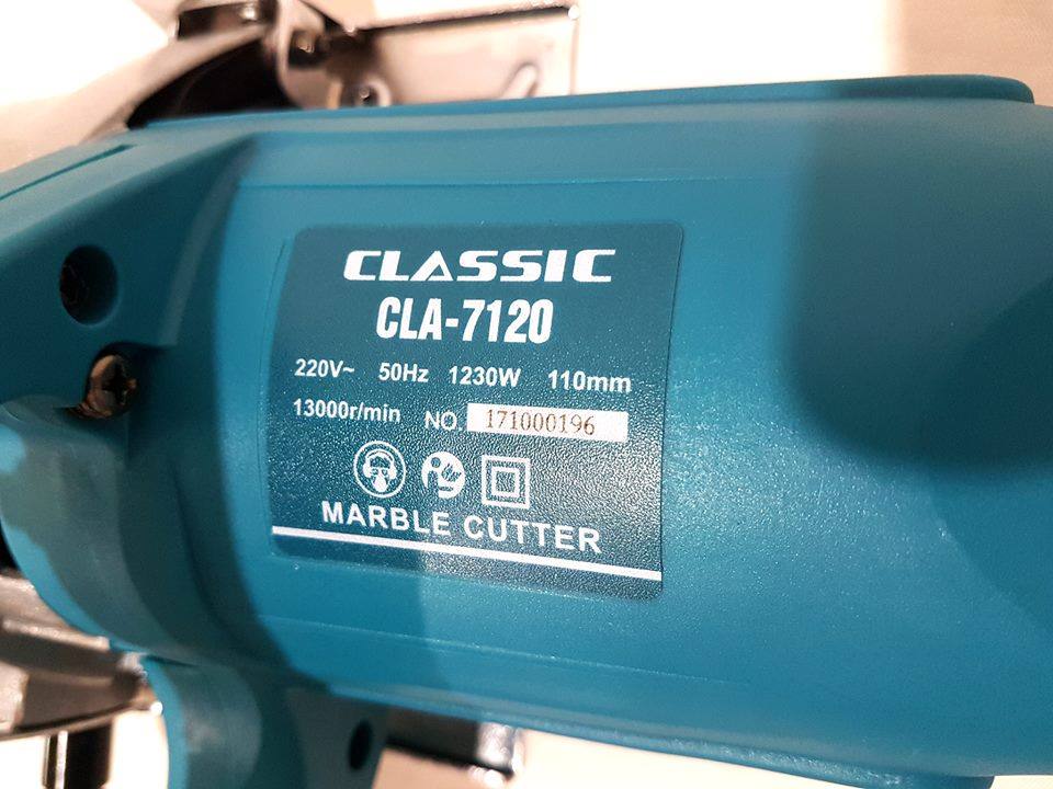 MÁY CẮT GẠCH CHÍNH HÃNG CLASSIC CLA-7120