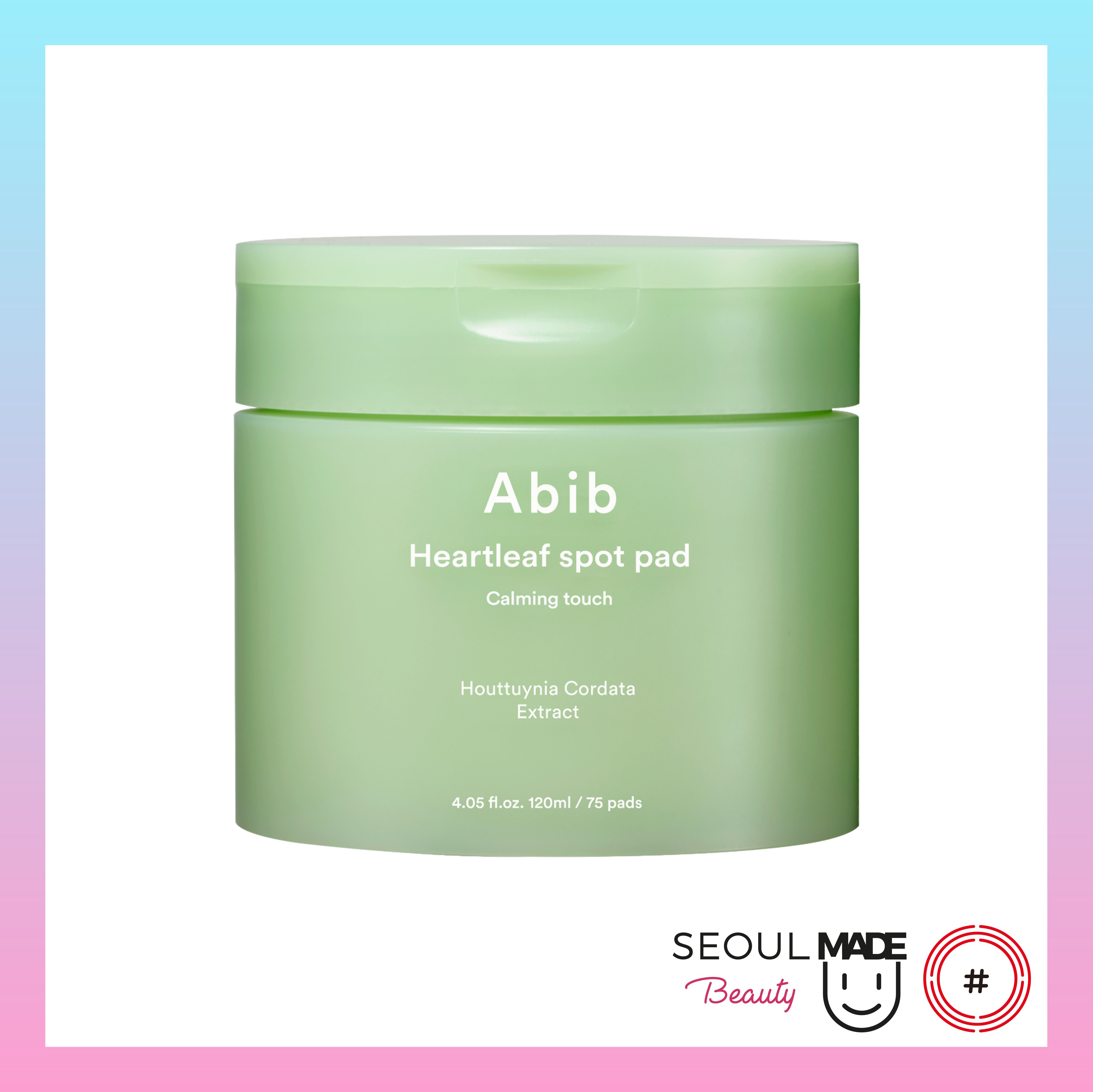 Miếng Pad Tinh Chất Rau Diếp Cá Làm Dịu Da Abib Heartleaf Spot Pad Calming Touch