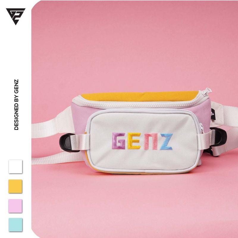 Túi bao tử nam nữ unisex GENZ phong cách tone màu pastel trẻ trung TA068