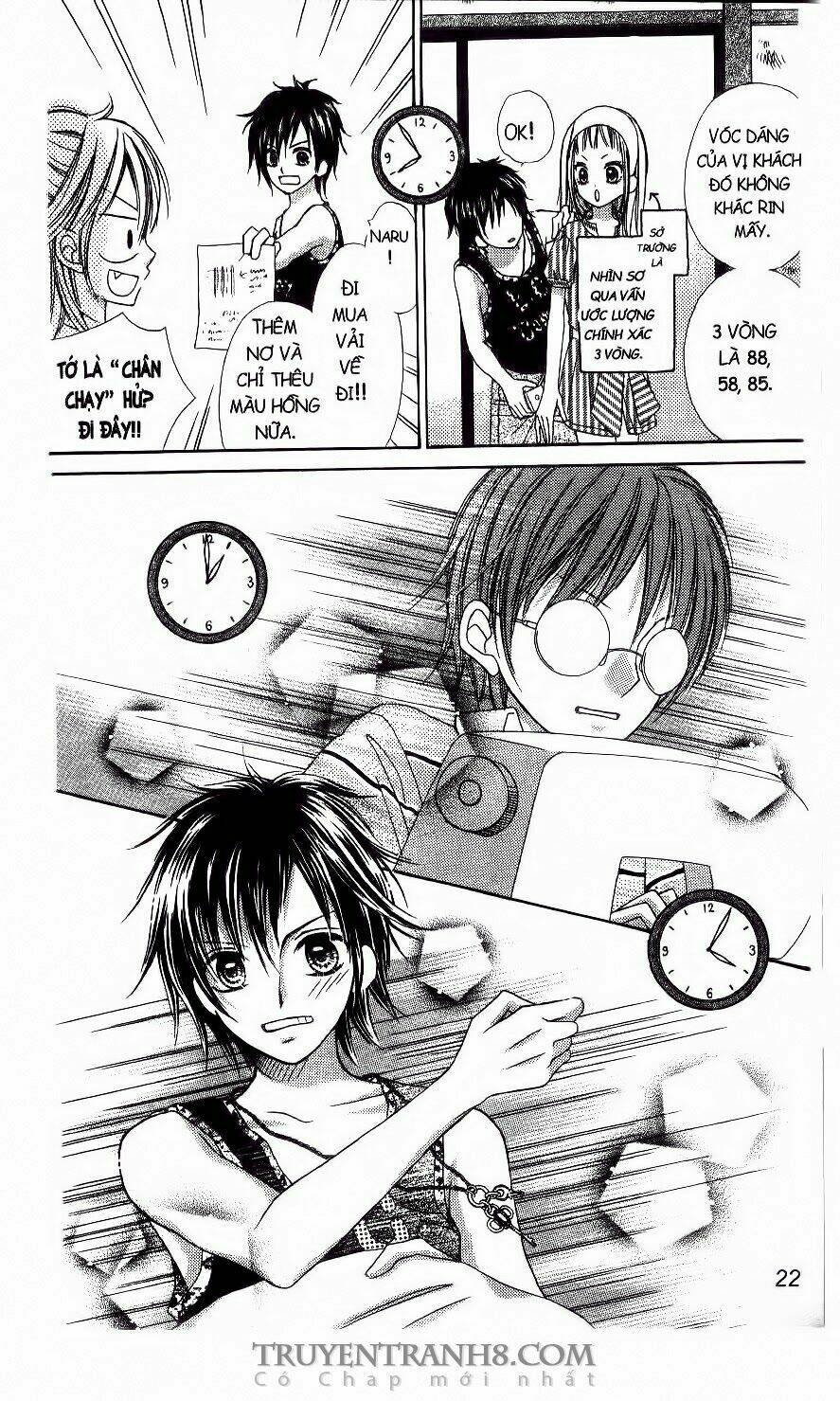 tiệm thời trang, love cotton chapter 7 19