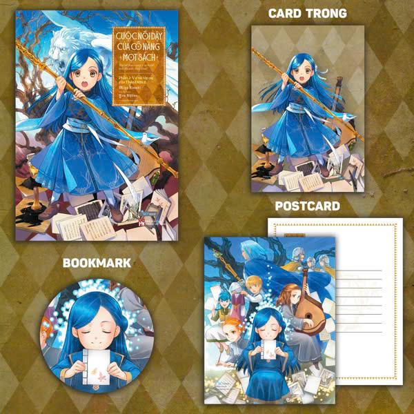Sách - [Light Novel] Cuộc Nổi Dậy Của Cô Nàng Mọt Sách - Phần 2 - Vu Nữ Tập Sự Của Thần Điện II - Bản Đặc Biệt - Tặng Kèm Bookmark + Card Trong + Postcard